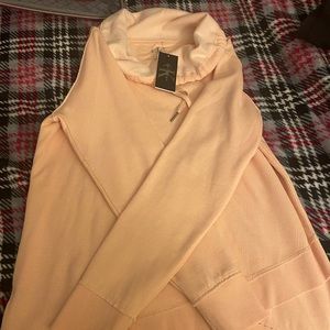 NWT cowl neck baby pink sweater